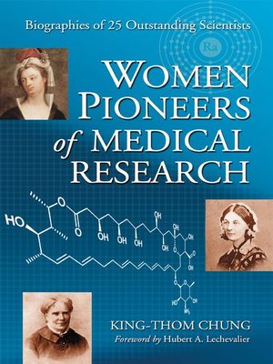 cover image of Women Pioneers of Medical Research